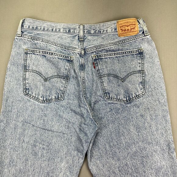 Levi's Women's Low Pro Relaxed Straight Leg Mid-Rise Jeans Size 31 (Fits 34") - Picture 16 of 16